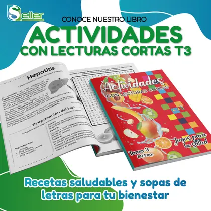 Portada de Actividades con Lecturas Cortas Tomo 3